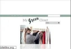 Sites similar to mygreencloset.com