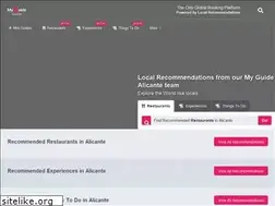 Sites similar to myguidealicante.com