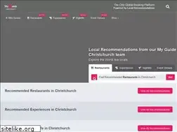 Sites similar to myguidechristchurch.com