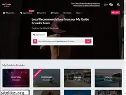 Sites similar to myguideecuador.com