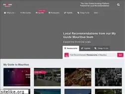 Sites similar to myguidemauritius.com