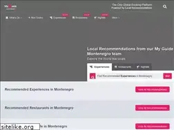 Sites similar to myguidemontenegro.com