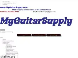 Sites similar to myguitarsupply.com