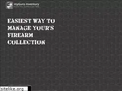 Sites similar to mygunsinventory.com