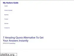 Sites similar to myhackersguide.com