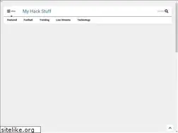 Sites similar to myhackstuff.com