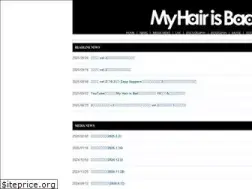 Sites similar to myhairisbad.com