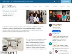 Sites similar to myhairtransplantmd.com