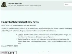 Sites similar to myhalonews.com