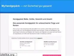 Sites similar to myhandgepaeck.de