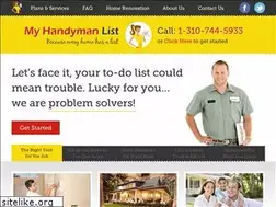 Sites similar to myhandymanlist.com