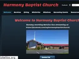 Sites similar to myharmonybaptistchurch.org