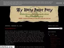 Sites similar to myharrypotterparty.blogspot.com