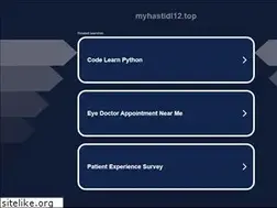 Sites similar to myhastidl12.top