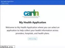 Sites similar to myhealthapplication.com
