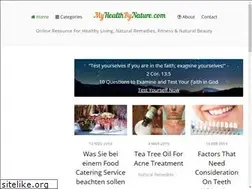 Sites similar to myhealthbynature.com