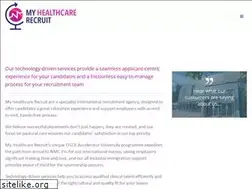 Sites similar to myhealthcarerecruit.com