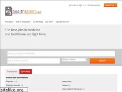 Sites similar to myhealthtalent.com