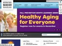 Sites similar to myhealthunit.ca