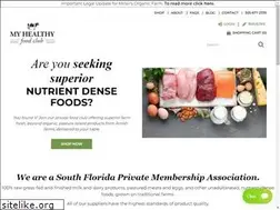 Sites similar to myhealthyfoodclub.com