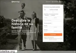 Sites similar to myheritage.es