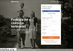 Sites similar to myheritage.hu