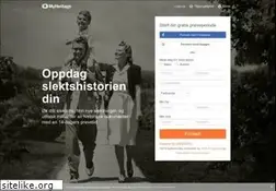 Sites similar to myheritage.no