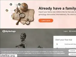 Sites similar to myheritage.online
