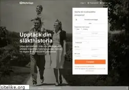 Sites similar to myheritage.se