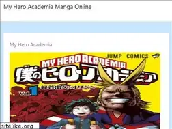 Sites similar to myheroacademiamanga.net