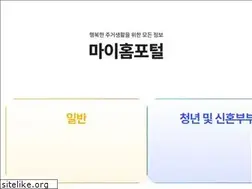 Sites similar to myhome.go.kr