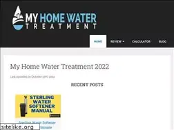 Sites similar to myhomewatertreatment.com
