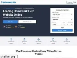 Sites similar to myhomeworkhelp.org