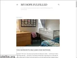 Sites similar to myhopefulfilled.com