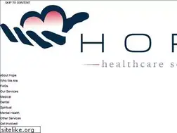 Sites similar to myhopehealth.org