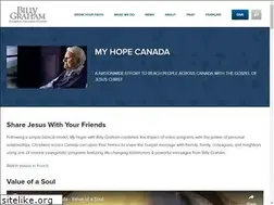 Sites similar to myhopewithbillygraham.ca