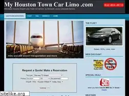 Sites similar to myhoustontowncarlimo.com