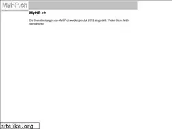 Sites similar to myhp.ch
