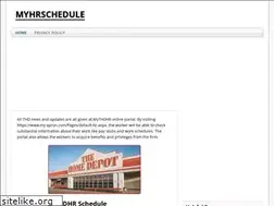 Sites similar to myhrschedule.com
