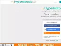 Sites similar to myhyperhidrosisteam.com