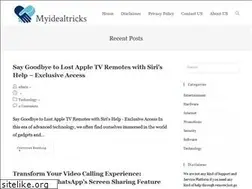 Sites similar to myidealtricks.com