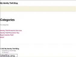 Sites similar to myidentitytheftblog.com