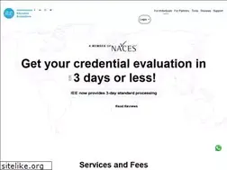 Sites similar to myiee.org