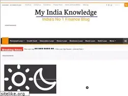 Sites similar to myindiaknowledge.com