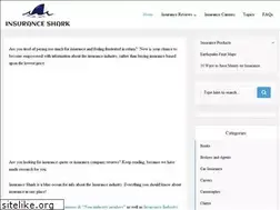 Sites similar to myinsuranceshark.com