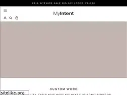Sites similar to myintent.org