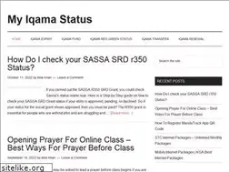 Sites similar to myiqamastatus.com