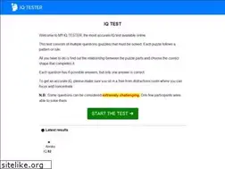 Sites similar to myiqtester.com