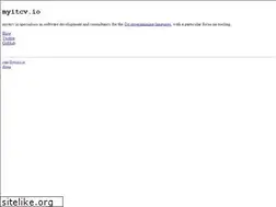 Sites similar to myitcv.io