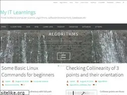 Sites similar to myitlearnings.com